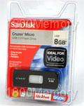 SanDisk 8GB Cruzer Micro USB Flash Drive