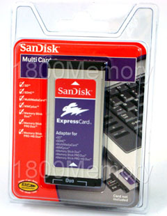 SanDisk Multi Card ExpressCard Adapter PCIe /34