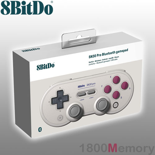 Genuine 8bitdo Sn30 Pro Bluetooth Gamepad Controller G Classic Edition Rumble Ebay