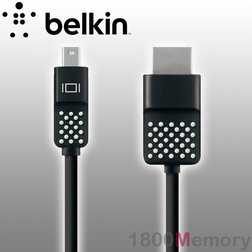Belkin Mini Displayport Display Port To Hdmi Cable Hdtv 4k Ultra Hd 3 6m Black Ebay