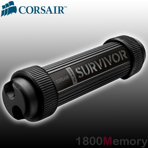 Corsair 256GB Survivor Stealth Water Proof USB Flash Drive Memory CMFSS3B-256GB