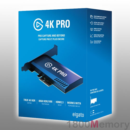 Elgato Game Capture HD60 X External Card Gaming Recorder