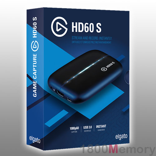 Genuine Elgato Game Capture Hd60 S Gaming Recorder Hdmi 1080p Fo Xbox Ps4 Mac Pc Ebay
