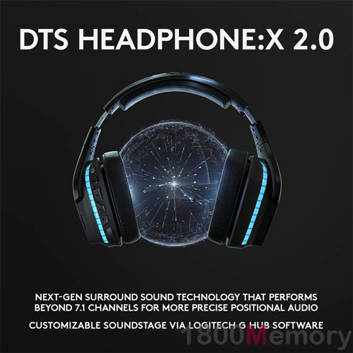 logitech g935 wireless 7.1 surround lightsync gaming headset