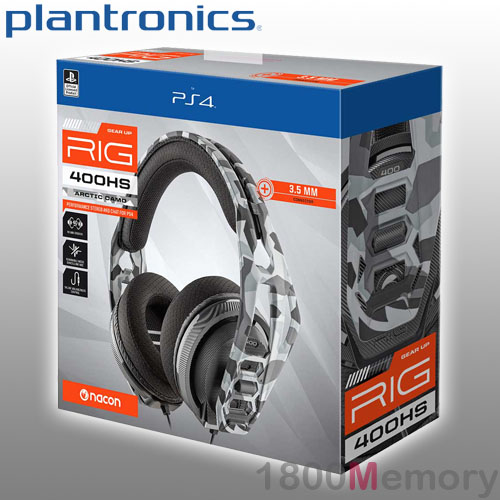 plantronics rig 400hs stereo gaming headset for ps4