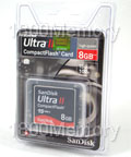 SanDisk 8GB Ultra II Compact Flash CF Card (100X) R2