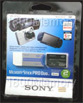 Sony 2GB Memory Stick Pro Duo Mark2 with Adapter