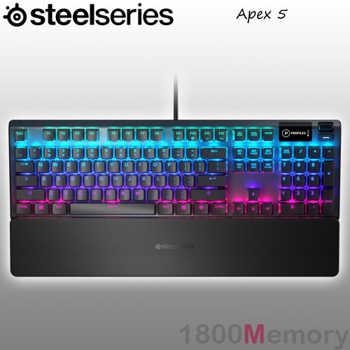 yk(°_°)様 6111 GENUINE SteelSeries Apex Gaming Keyboard OLED RGB