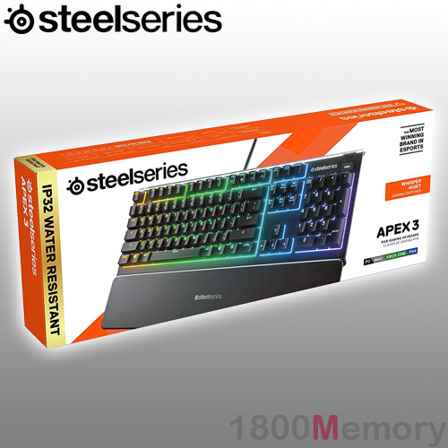 GENUINE SteelSeries Apex Gaming Keyboard OLED RGB