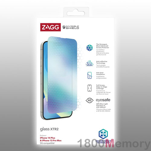 ZAGG InvisibleShield Glass XTR2 Screen Protector for iPhone 14