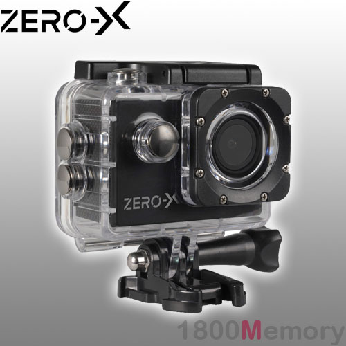その他 ACTION CAMERA Zero-X ZX-40 4K UHD Action Camera with Dual Display & Wi-Fi